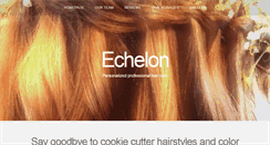 Desktop Screenshot of echelonsalon.com